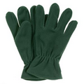 Hunter Green Fleece Gloves